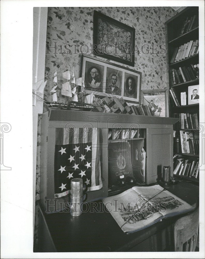 1977 Press Photo Octagonal House - Historic Images