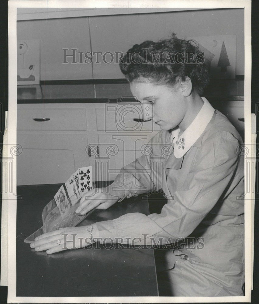 Press Photo Barbara Peltier Grace Hospital - Historic Images