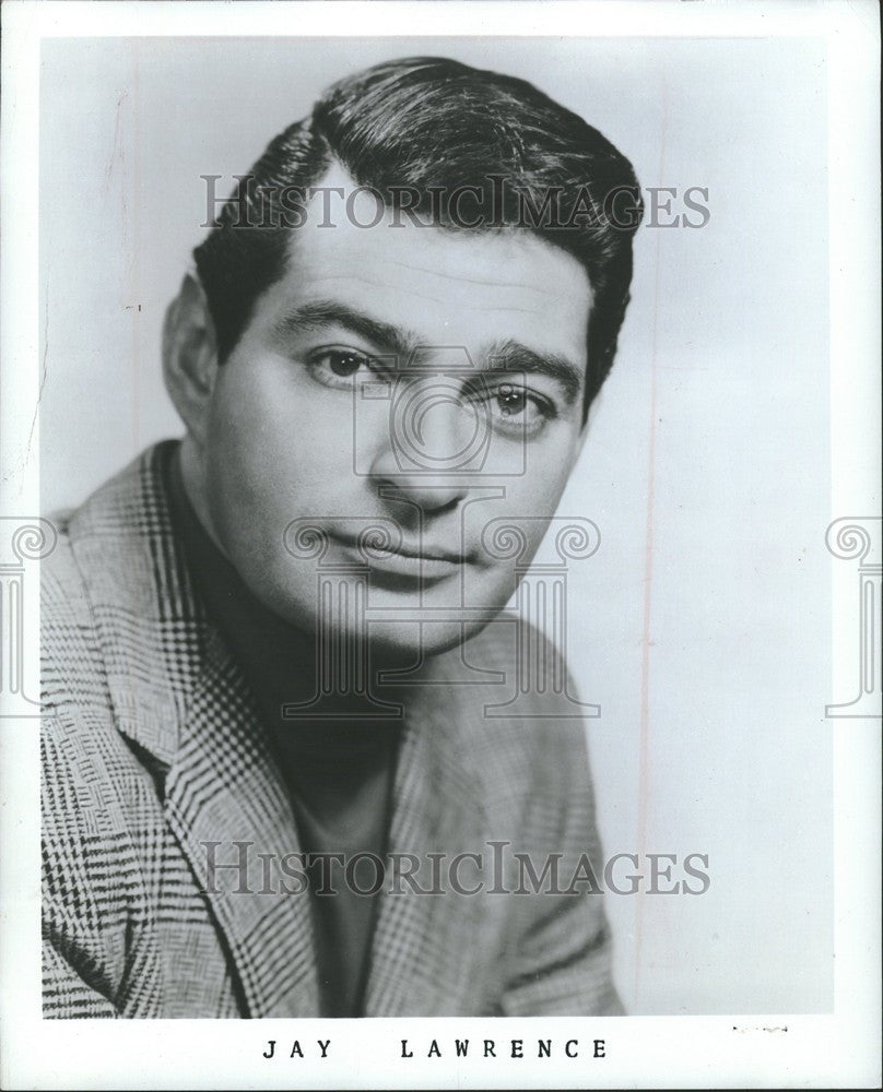 1965 Press Photo JAY LAWRENCE America Comedian Actor - Historic Images