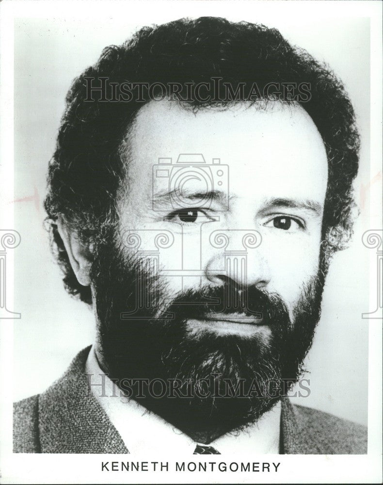 1983 Press Photo Kenneth Montgomery Orchestra Bach - Historic Images
