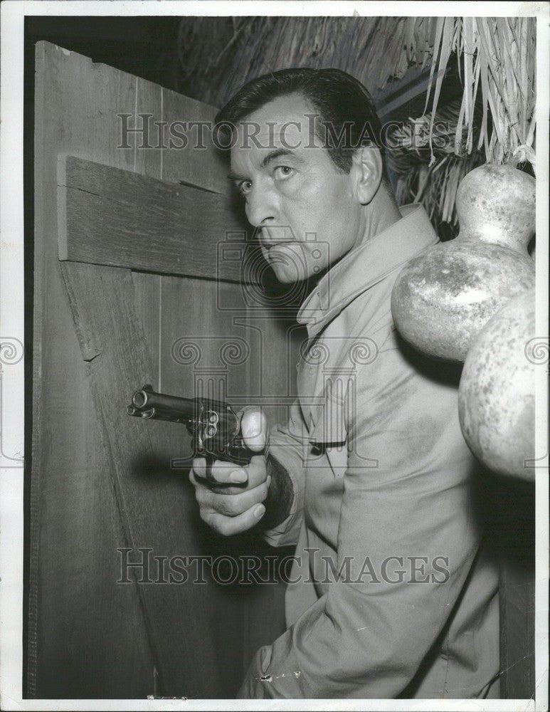 1966 Press Photo George Montgomery actor - Historic Images