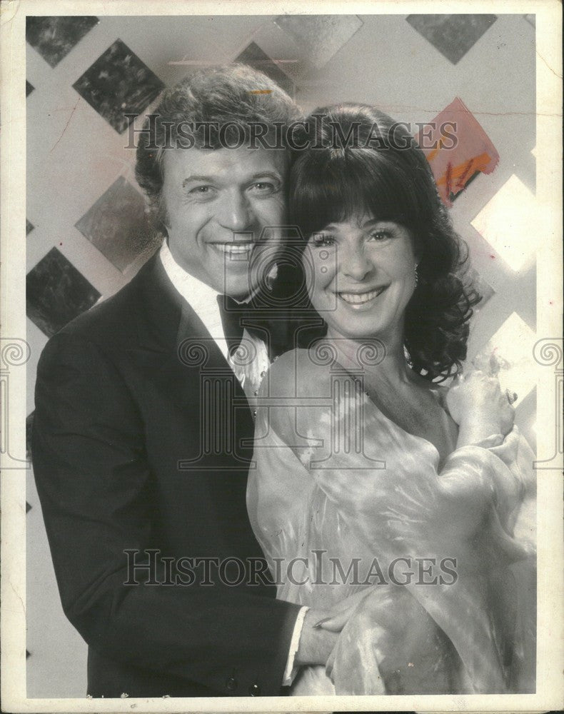 1978 Press Photo Steve Lawrence Segal Blake Julie - Historic Images