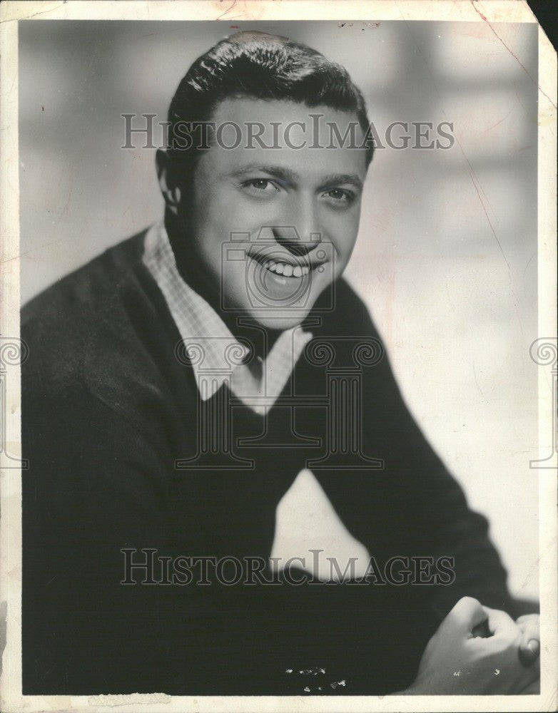 1965 Press Photo Steve Lawrence  American singer actor - Historic Images
