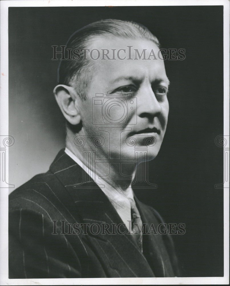 1958 Press Photo A. R. Nielsen Vice President - Historic Images