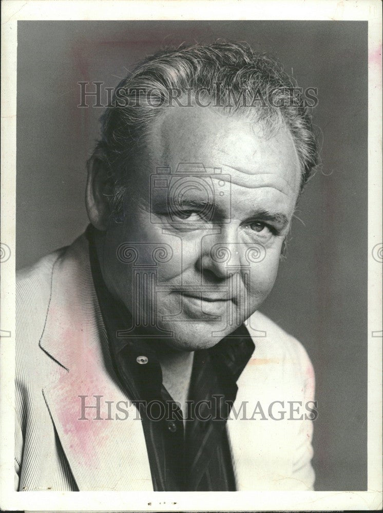 1976 Press Photo Carroll O&#39;Connor actor director - Historic Images