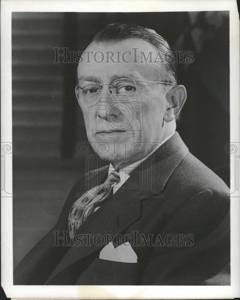 1952 Press Photo Basil O'Connor March of Dimes - Historic Images