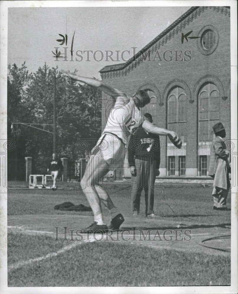 1952 Press Photo Roland Fritz Nilsson Swedish Olympian - Historic Images