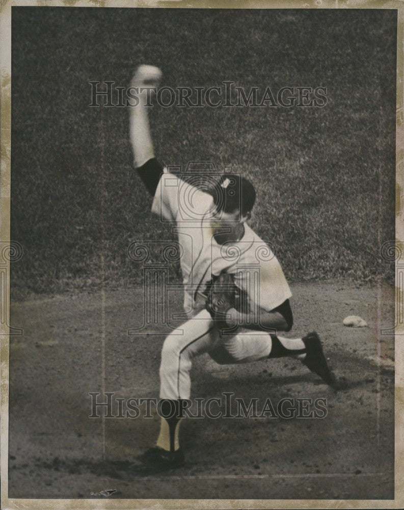 1970 Press Photo Joe Niekro - Historic Images