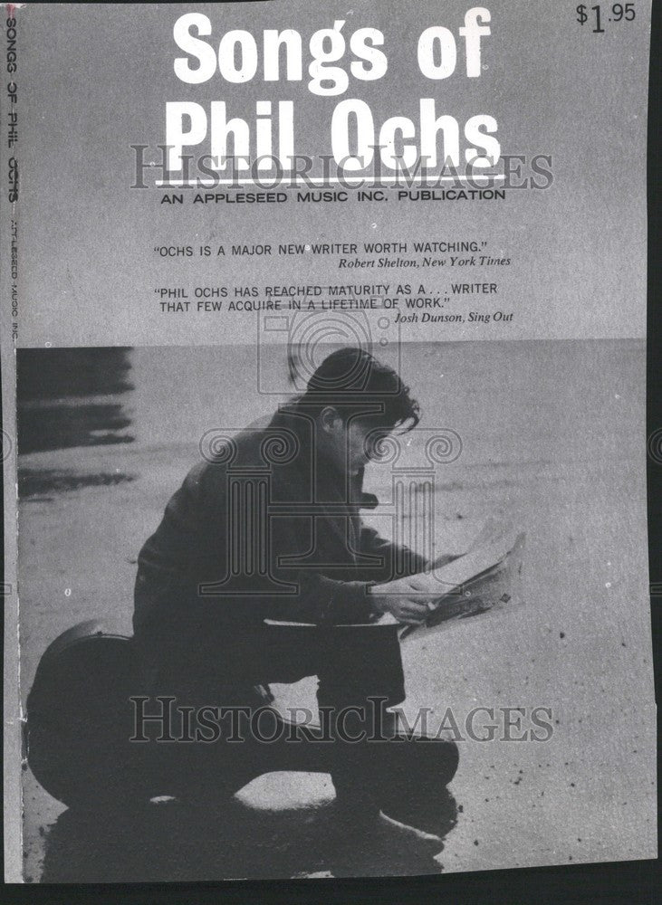 1965 Press Photo Philip Ochswas singer songwriter - Historic Images