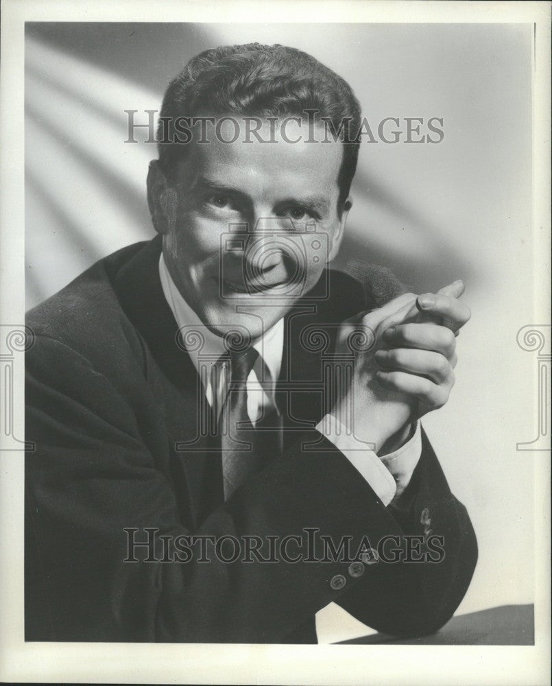 Press Photo don morgan father of the man professor - Historic Images