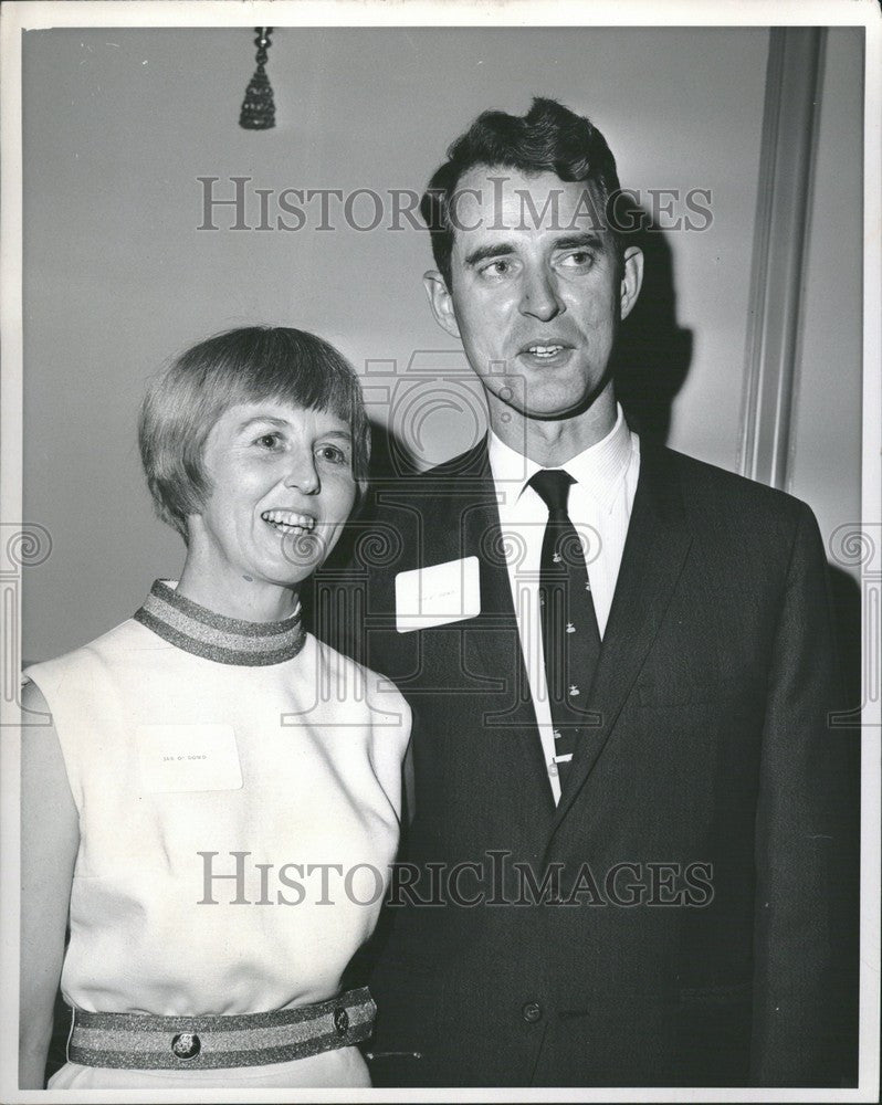 1970 Press Photo Donald O&#39;Dowd President Oakland Univ. - Historic Images