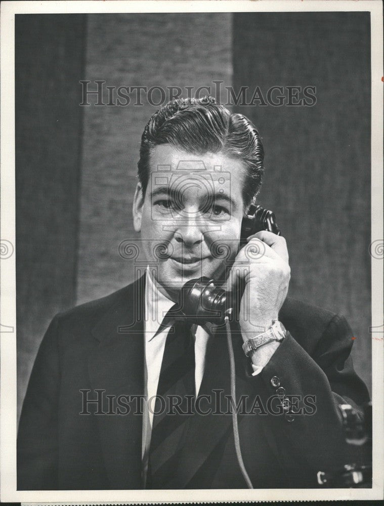 1958 Press Photo William Lorne Bill Nimmo television - Historic Images