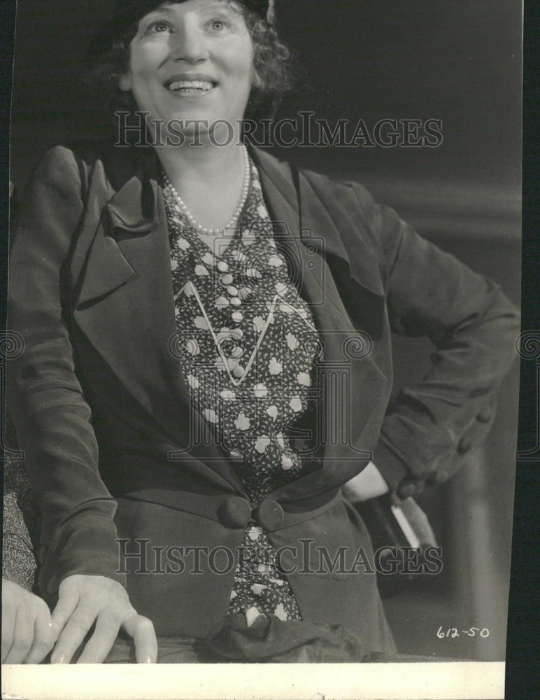 1932 Press Photo Polly Moran Actress - Historic Images