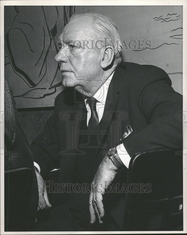 1965 Press Photo Pat O&#39;Brien Actor Some like It Hot - Historic Images