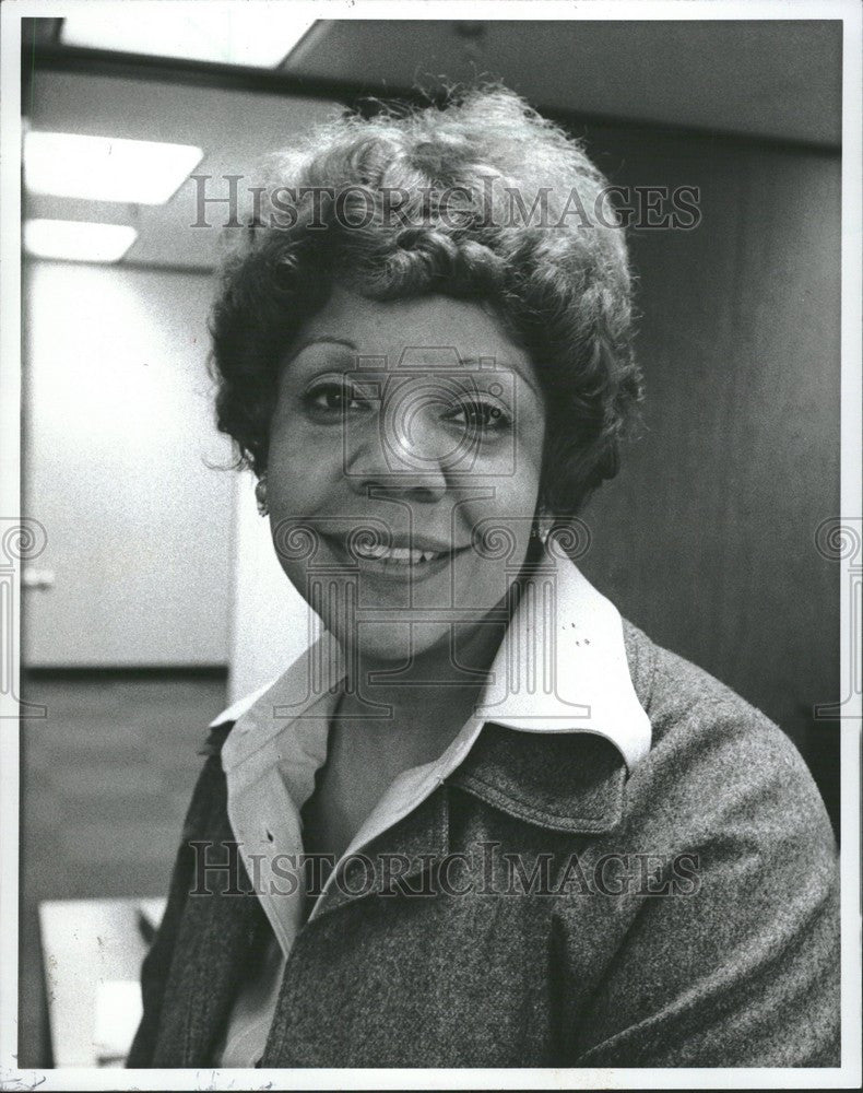 1975 Press Photo Judge Claudia Moreom Wayne Fontes - Historic Images