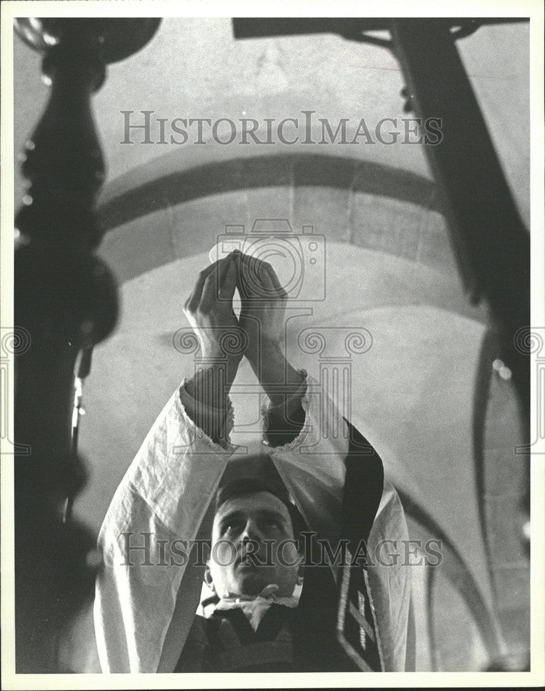 Press Photo Cezary Morawski  Karol Wojtola Pope - Historic Images
