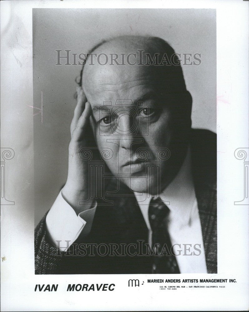 1980 Press Photo Ivan Moravec Pianist - Historic Images