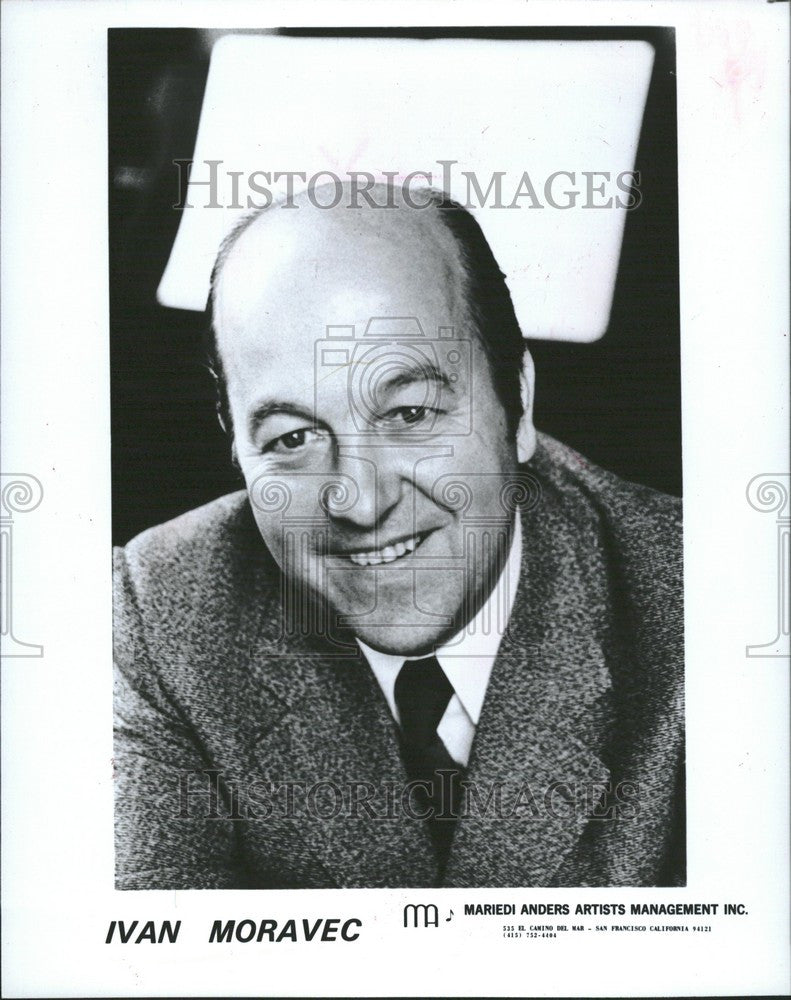 1983 Press Photo Ivan Moravec Pianist - Historic Images