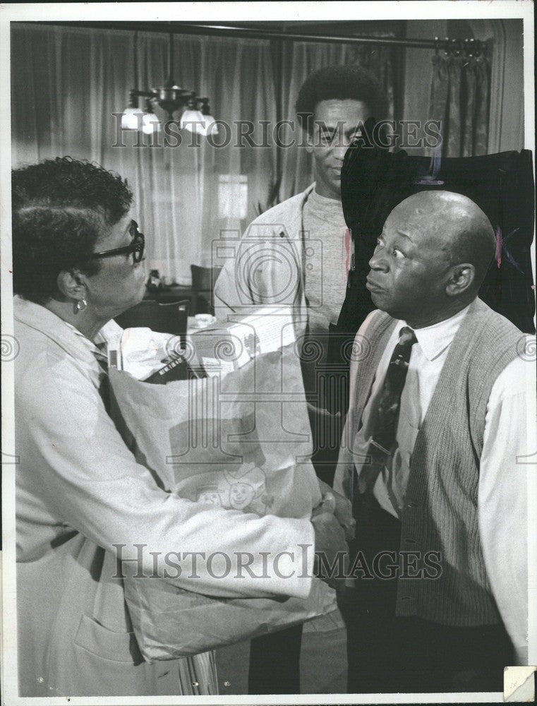 1973 Press Photo Kincaid Bill Cosby  Mabley Show - Historic Images