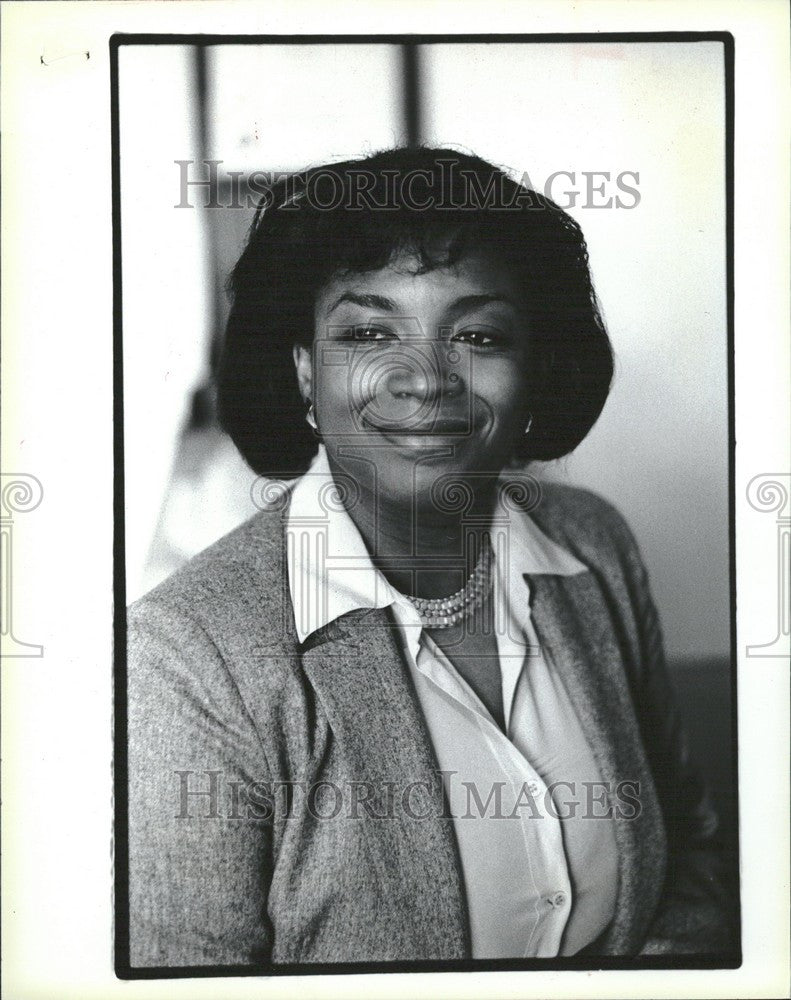1984 Press Photo Sandra Moore President - Historic Images