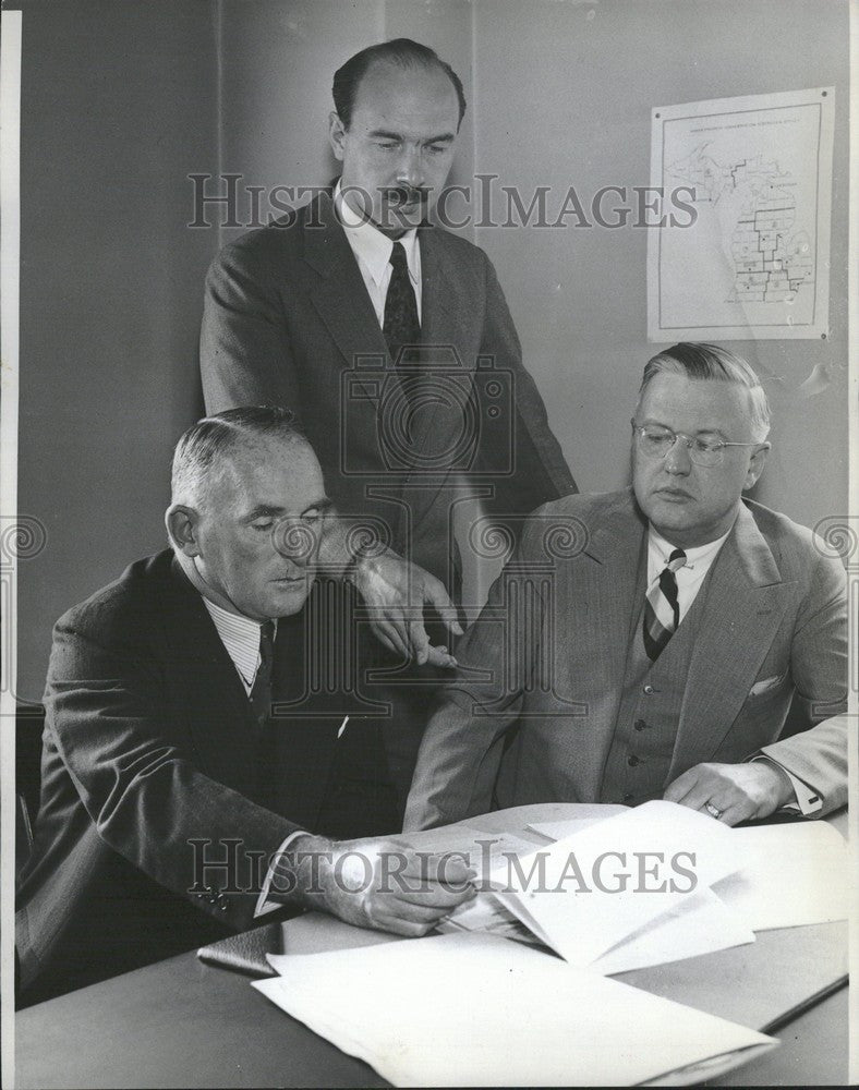 1935 Press Photo John J. O&#39;Brien District  director WPA - Historic Images