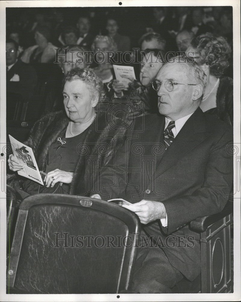 1951 Press Photo Mr. &amp; Mrs. John J. O&#39;Brien - Historic Images