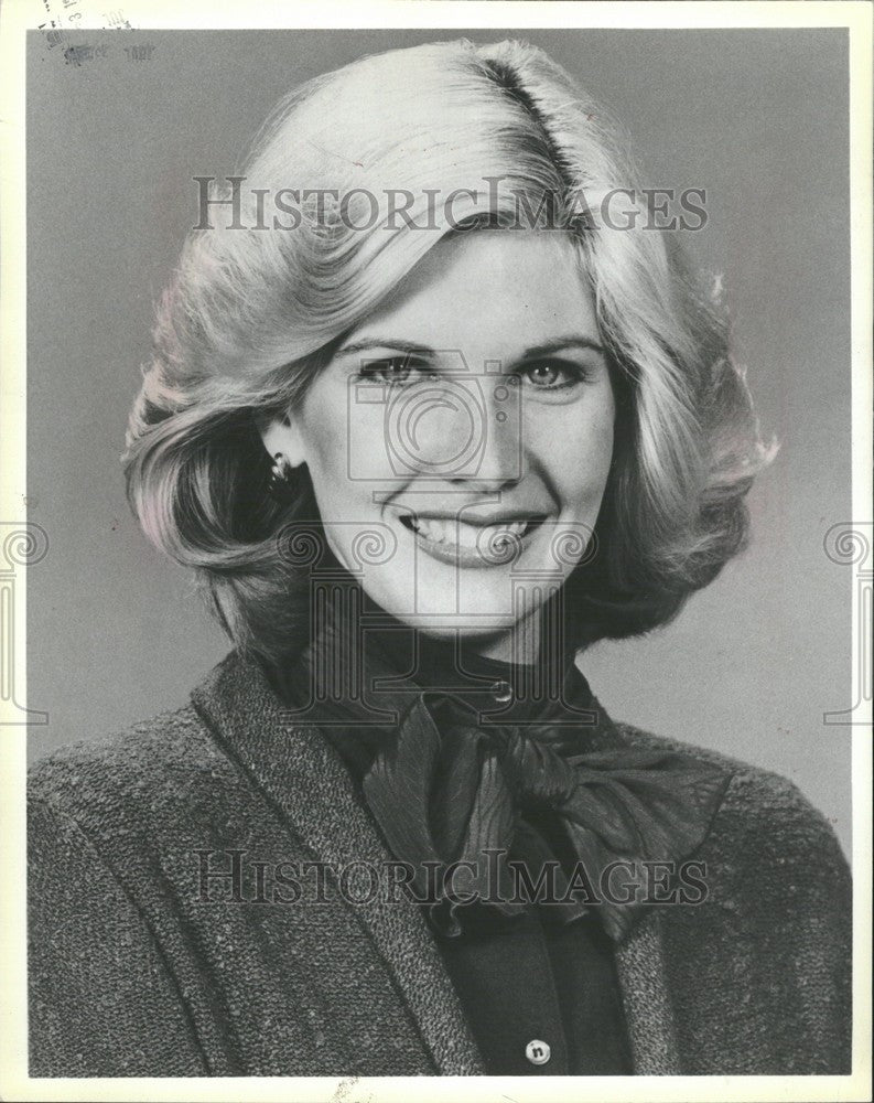 1982 Press Photo Kathleen O&#39;Brian telephone voice model - Historic Images