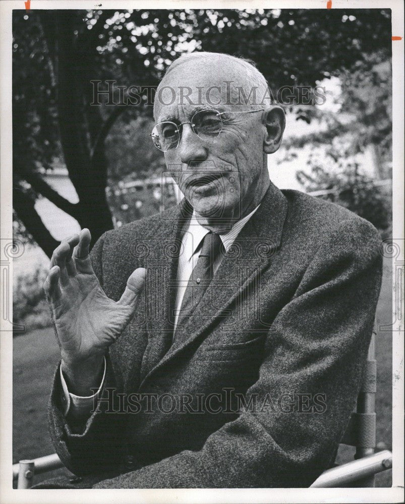 1960 Press Photo Oran T. Moore Detroit U.S. Citizens - Historic Images