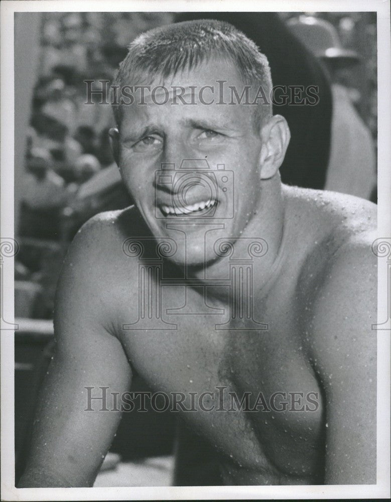 1956 Press Photo Robin Moore Writer - Historic Images