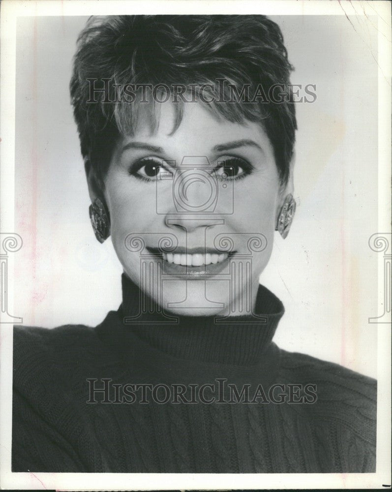 1988 Press Photo Mary Tyler Moore &quot;Annie McGuire&quot; CBS - Historic Images