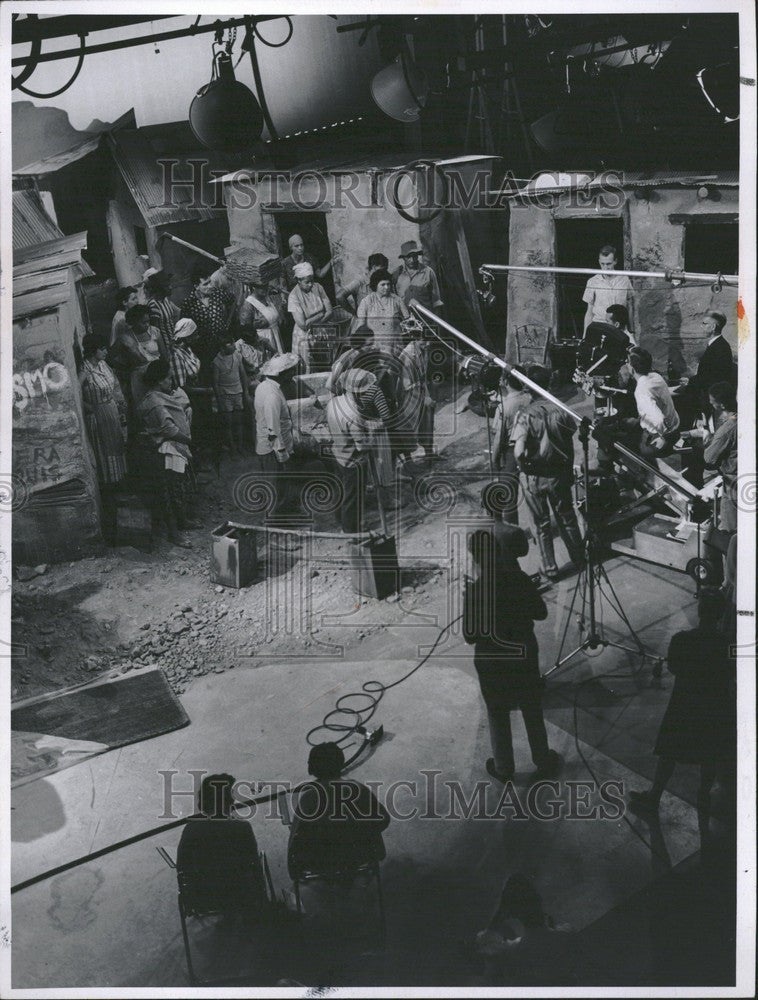 1962 Press Photo MRA Gospel Sound Stage - Historic Images