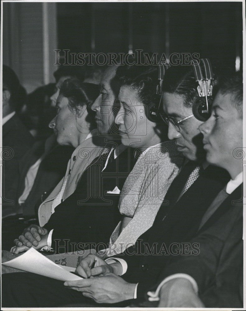 1955 Press Photo Japanese Prime Minister - Historic Images