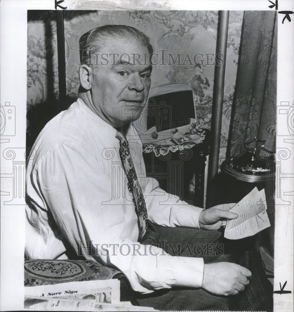 1951 Press Photo James Moran - Historic Images