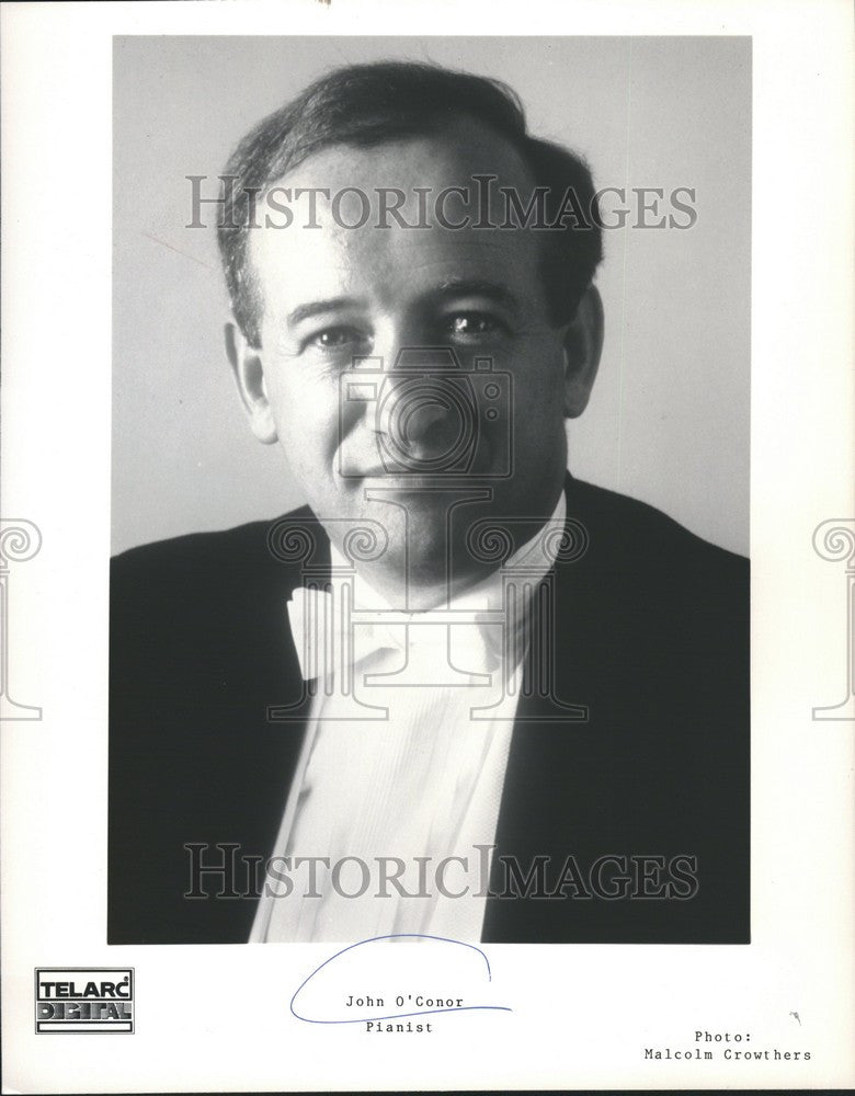 1992 Press Photo John O'Conor Irish pianist - Historic Images