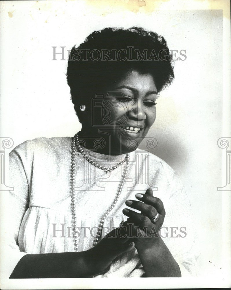 1969 Press Photo Odetta American Singer Activist - Historic Images