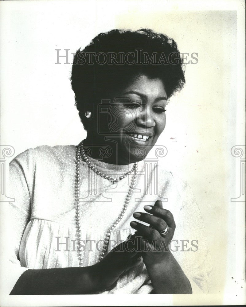 1969 Press Photo Odetta - Historic Images