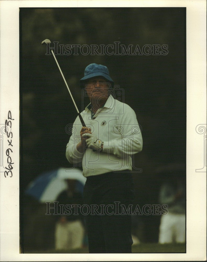 1991 Press Photo Jack Nicklaus Oakland Hills golf sport - Historic Images