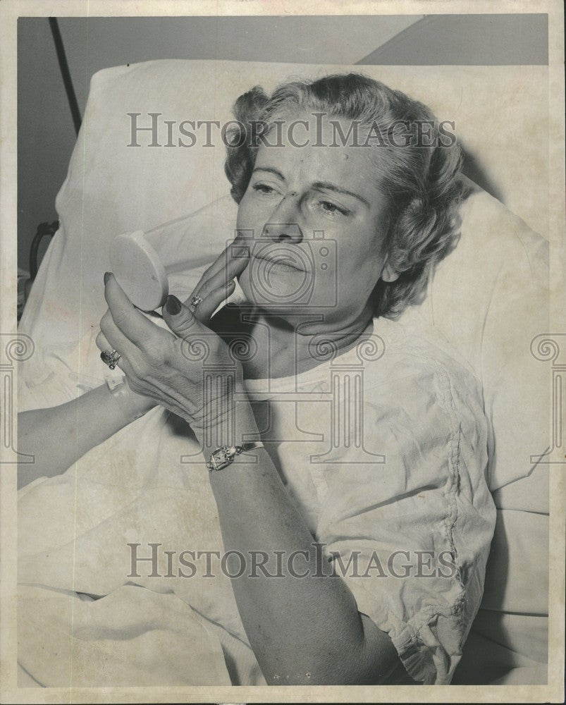 1961 Press Photo Thelma O&#39; Deel leader women hospital - Historic Images