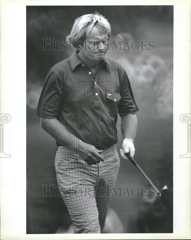 Press Photo Jack Nicklaus Professional Golfer - Historic Images