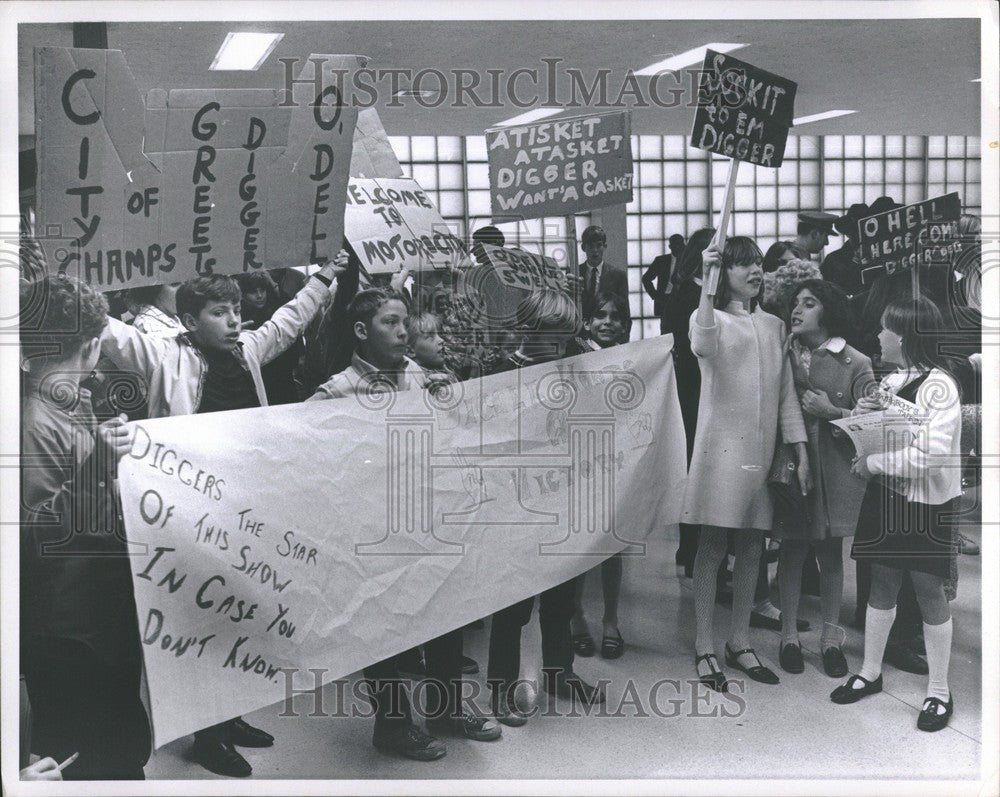 1968 Press Photo Digger O&#39;Dell Welcome - Historic Images