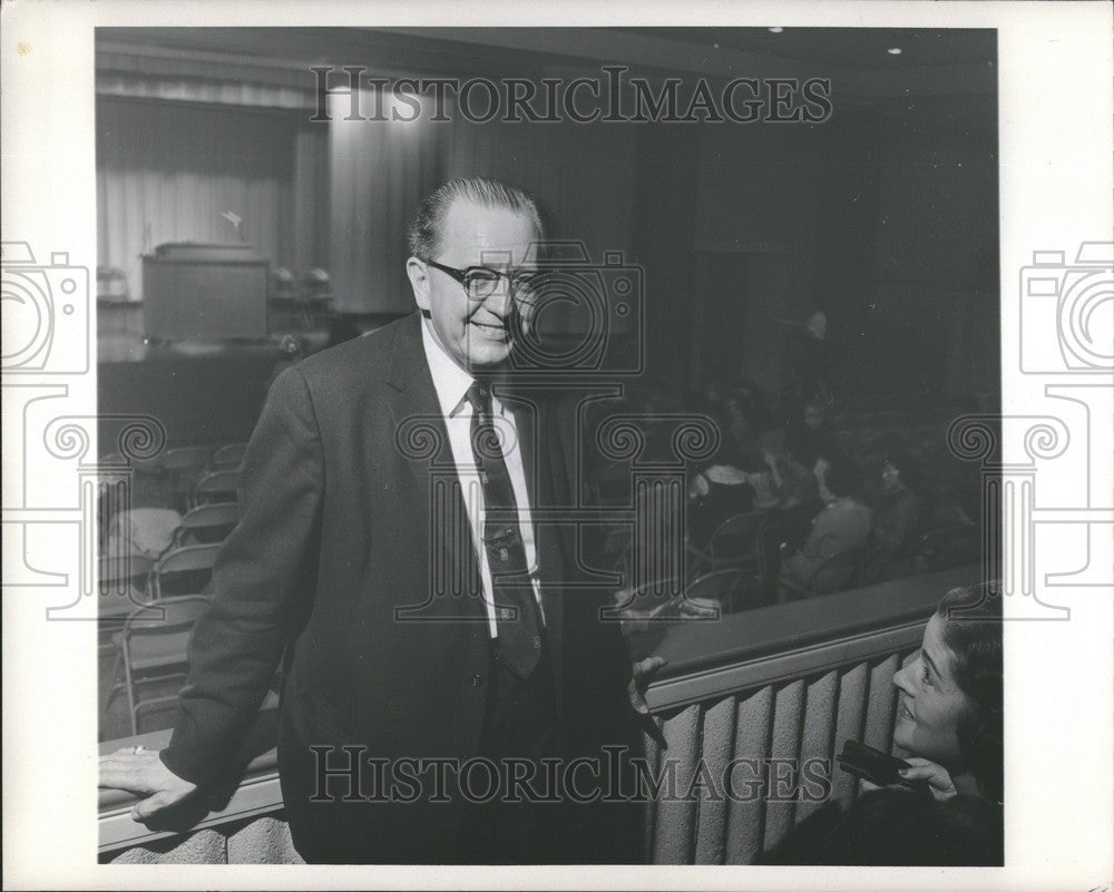 1961 Press Photo Fritz Redl - Historic Images