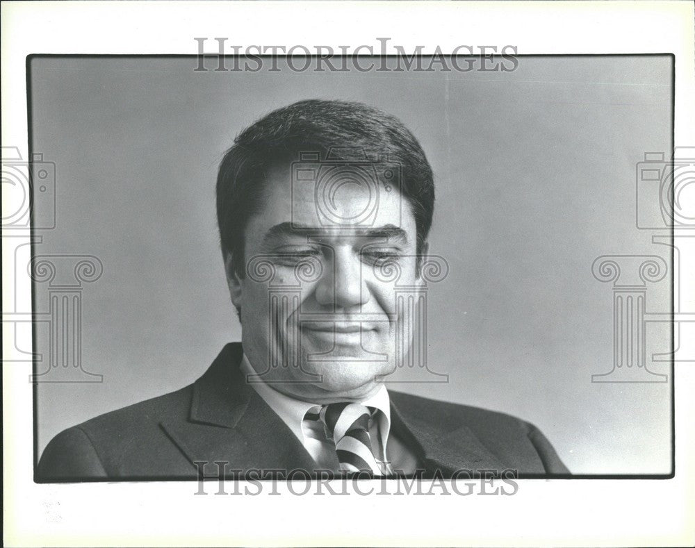 1986 Press Photo Rex Reed Film Critic Columnist - Historic Images