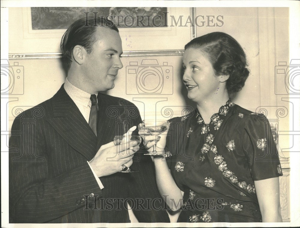 1936 Press Photo Louis divorce prince married 19 suite - Historic Images