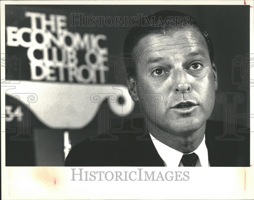 1988 Press Photo John Shepard Reed  Chairman  CEO - Historic Images