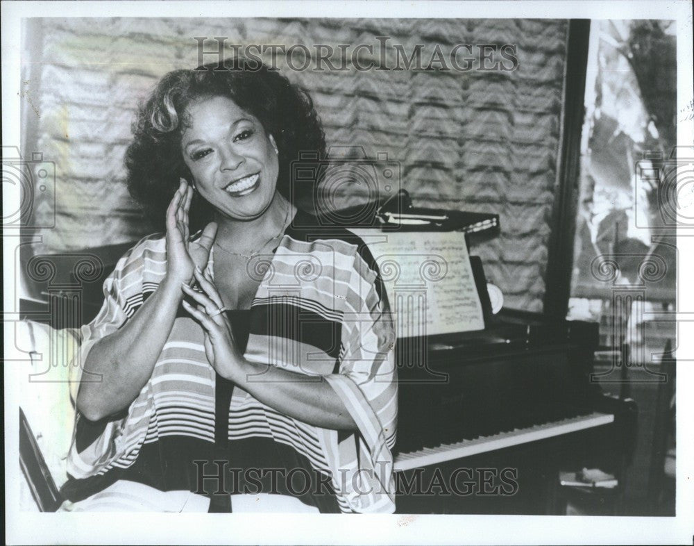 1985 Press Photo Della Reese Actress - Historic Images