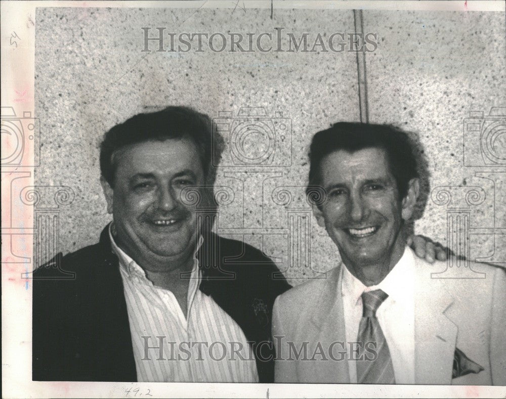 1990 Press Photo Bill Reedy and Bill Martin - Historic Images