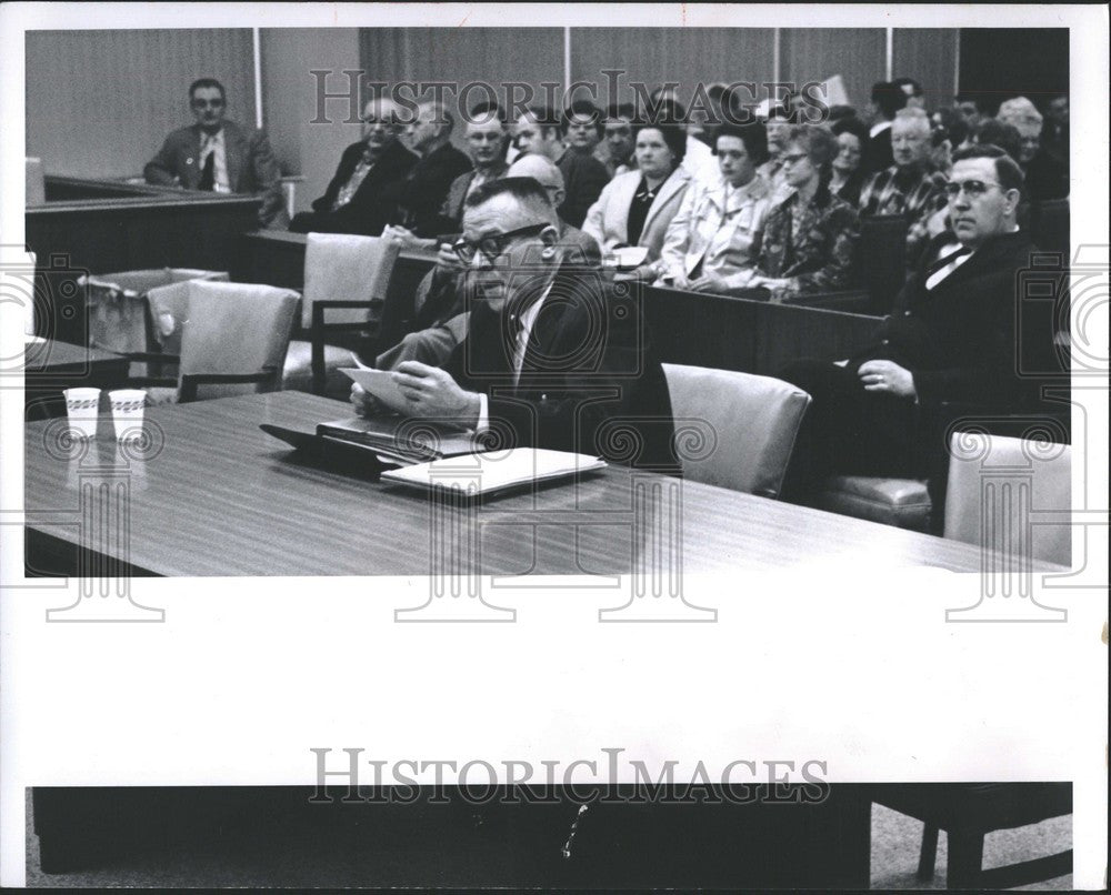 1963 Press Photo Herman Barmore Jury Verdict - Historic Images