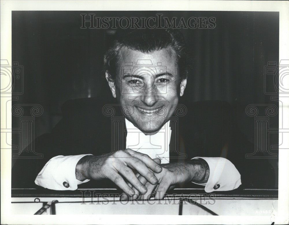 1986 Press Photo David Bar-Illan Pianist - Historic Images