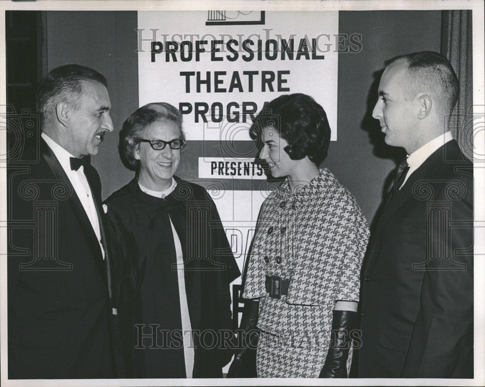 1966 Press Photo DEWY BARICH PRESIDENT DETROIT - Historic Images