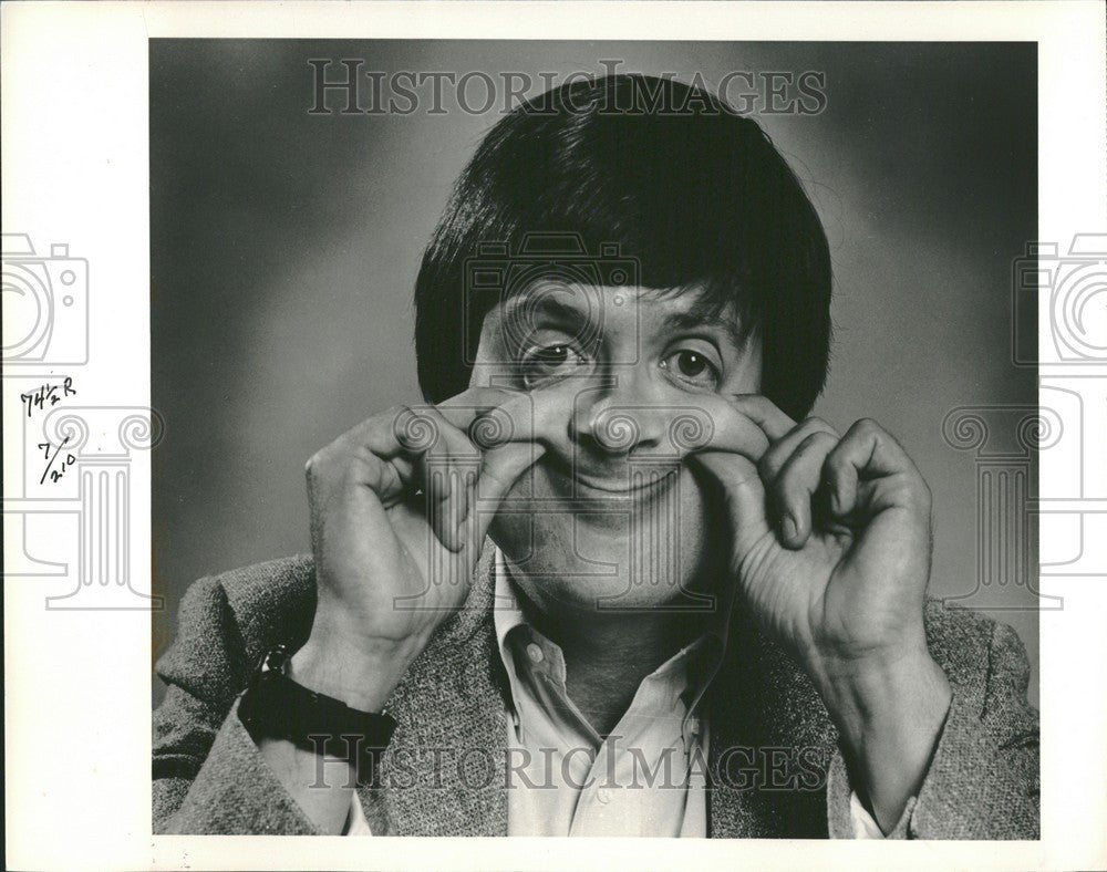 1986 Press Photo David &quot;Dave&quot; Barry Columnist Author - Historic Images